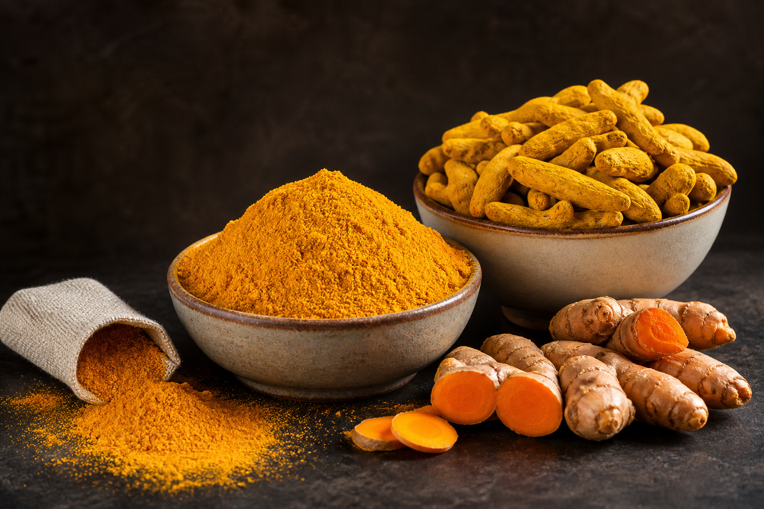 Premium Turmeric Fingers and Powder Sourcing