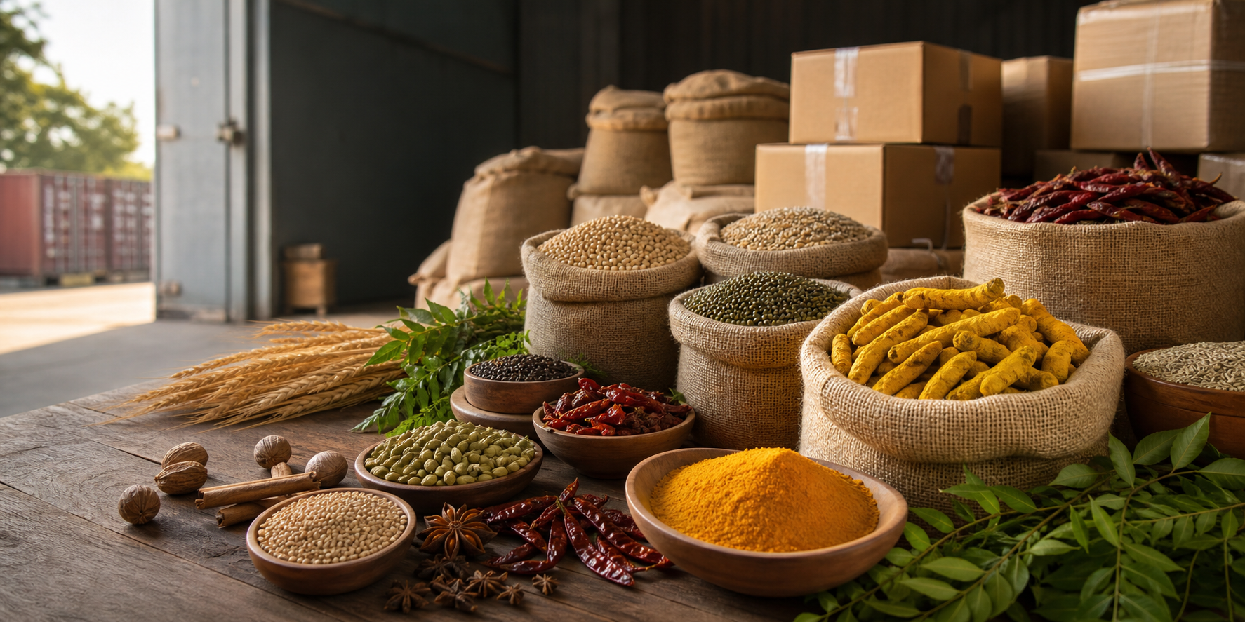 Premium Indian Spices and Agricultural Products