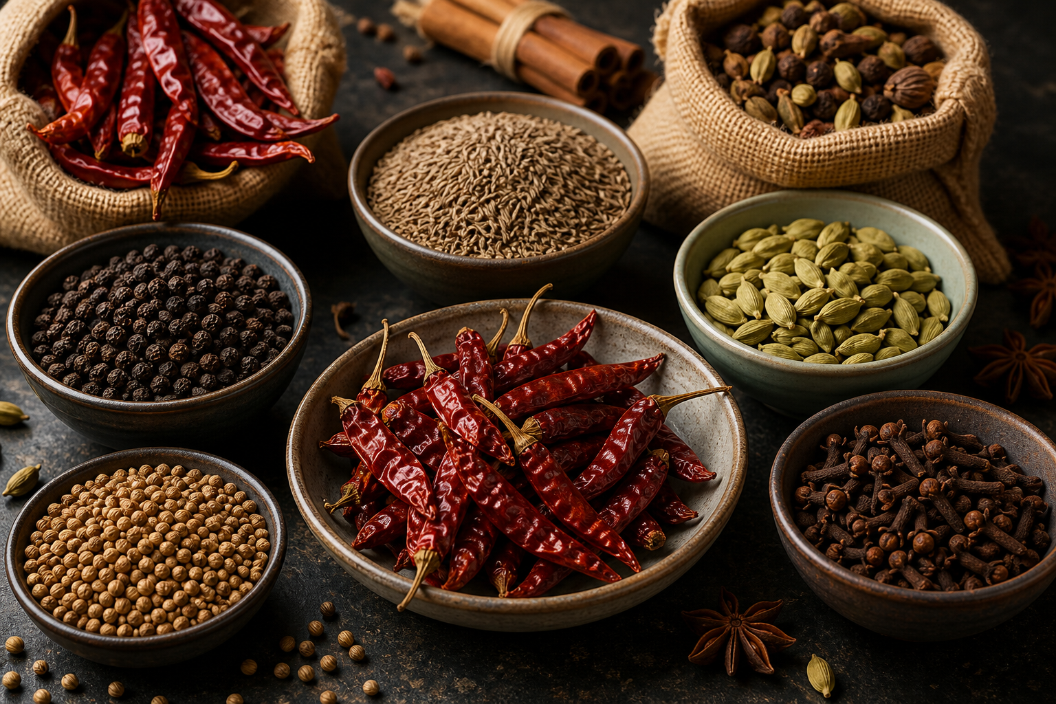 Whole & Ground Spices Commercial